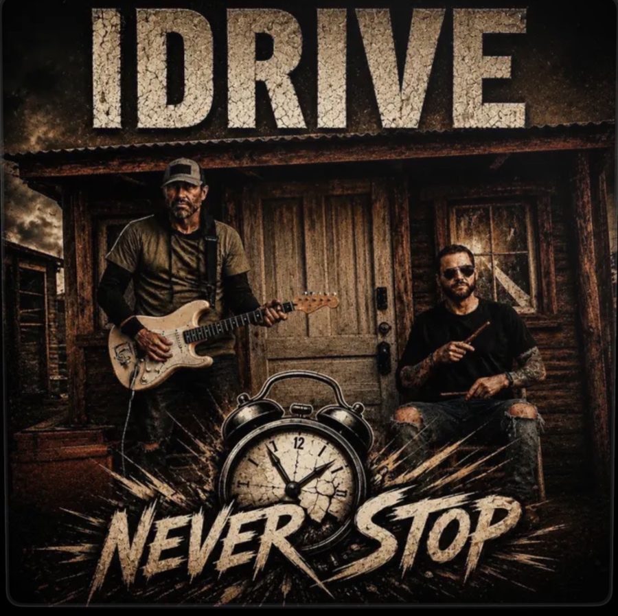 I Drive, Never Stop album cover